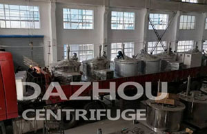 45天完成6臺全自動刮刀離心機，大周奪取“滿堂彩”
